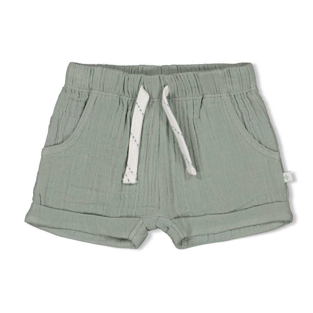 Feetje Baby Jungen Short Musselin 52100497 – seegrün