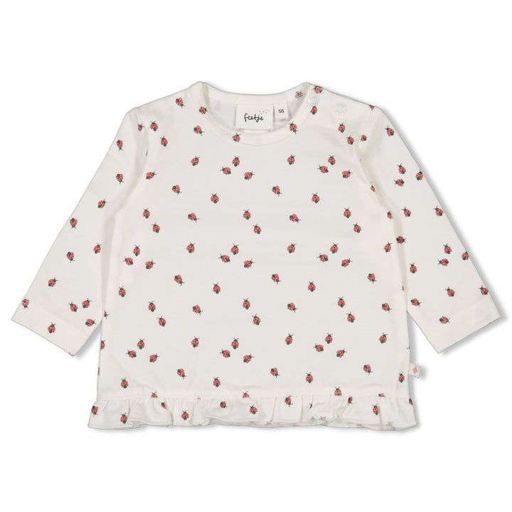 Feetje Baby Mädchen Langarmshirt 51602710 – natur