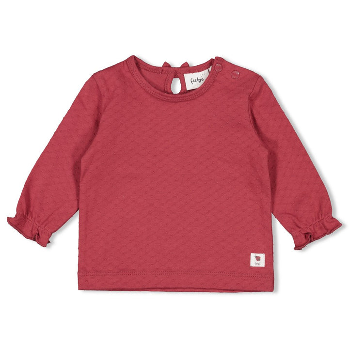 Feetje Baby Mädchen Langarmshirt 51602712 – jahannisbeere