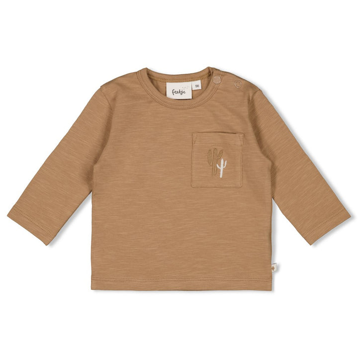 Feetje Baby Jungen Langarmshirt 51602770 – kamel