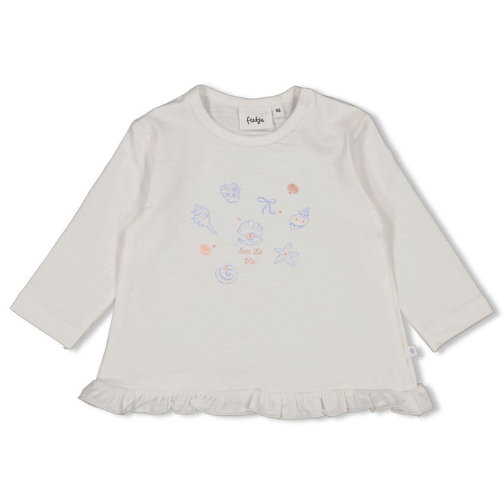 Feetje Baby Mädchen Langarmshirt 51602744 – natur