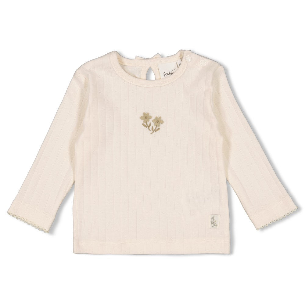 Feetje Baby Mädchen Langarmshirt 51602706 – natur