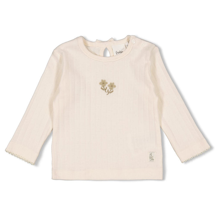Feetje Baby Mädchen Langarmshirt 51602706 – natur