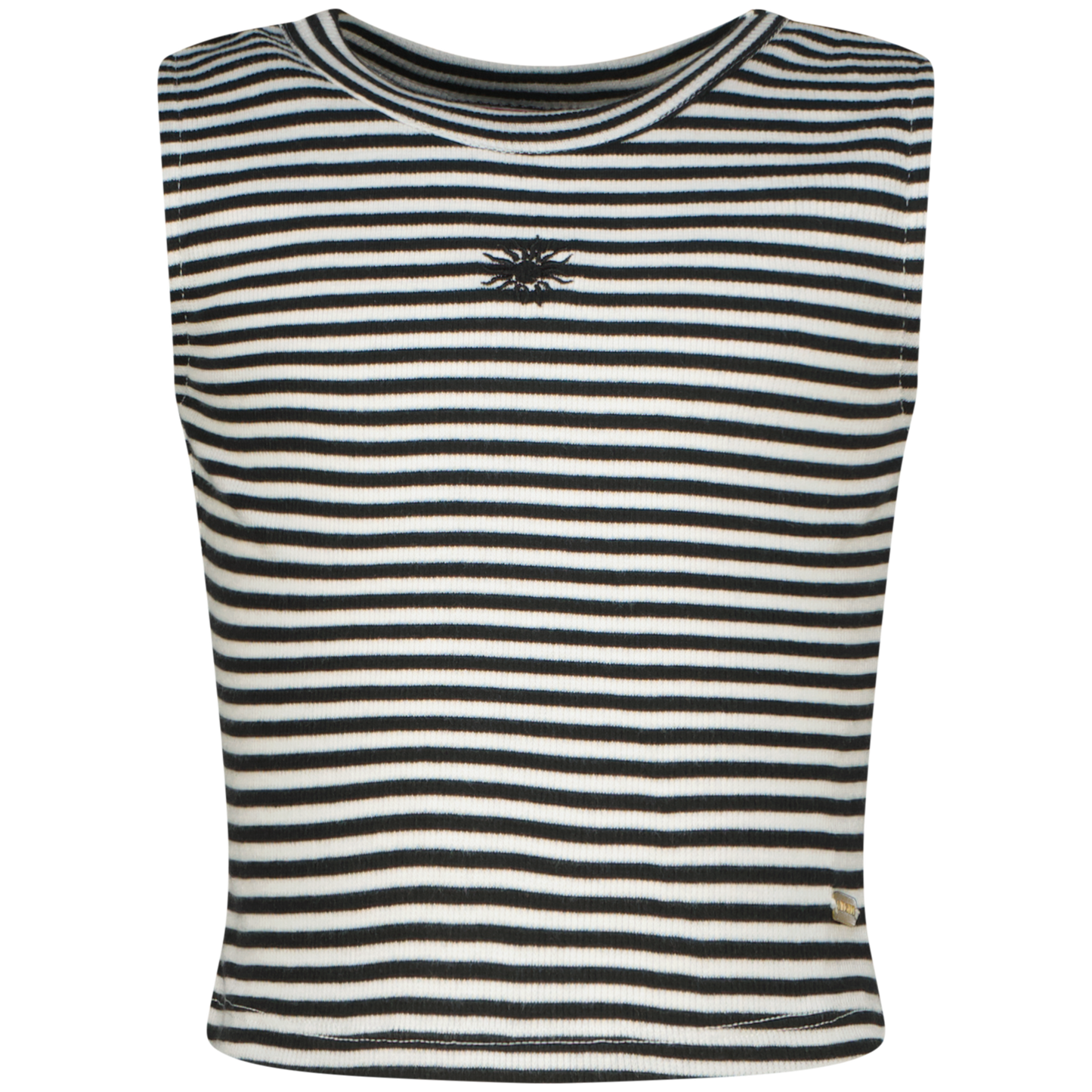 Vingino Mädchen Rib Top Stripe Basic-Crop