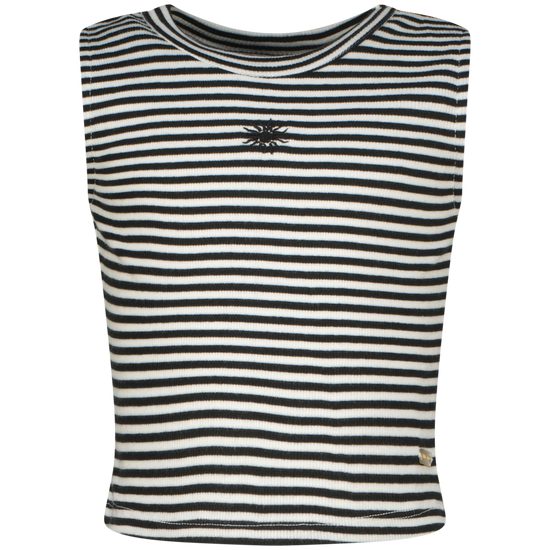 Vingino Mädchen Rib Top Stripe Basic-Crop