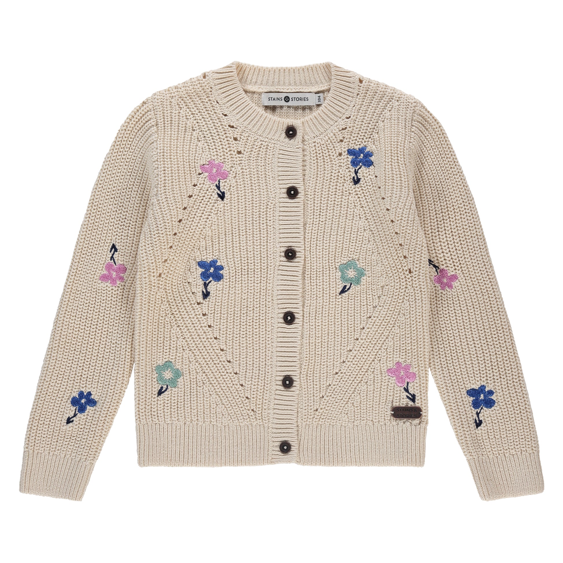 Stains and Stories Mädchen Strickjacke SSA25508372