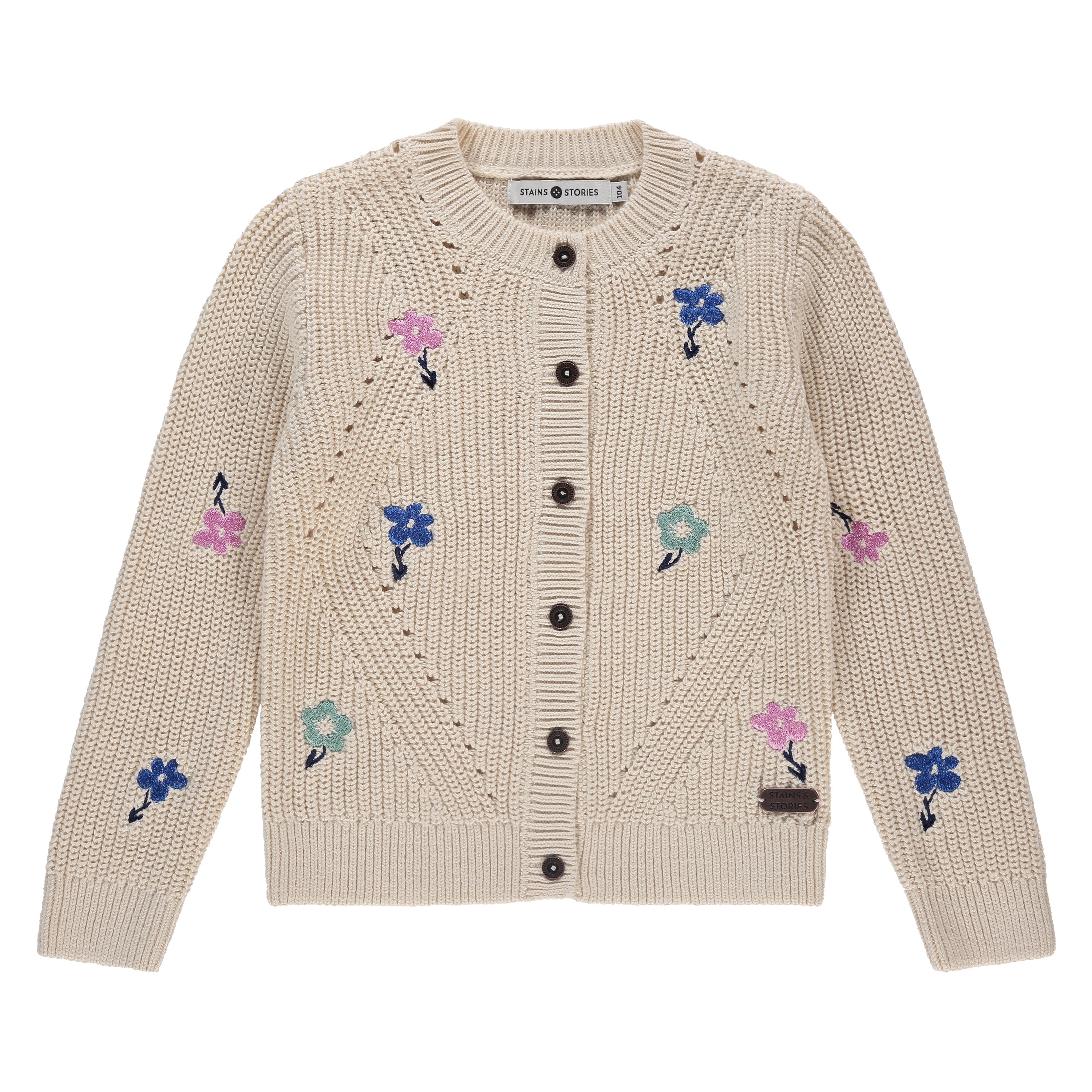 Stains and Stories Mädchen Strickjacke SSA25508372