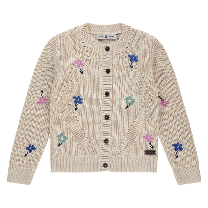 Stains and Stories Mädchen Strickjacke SSA25508372