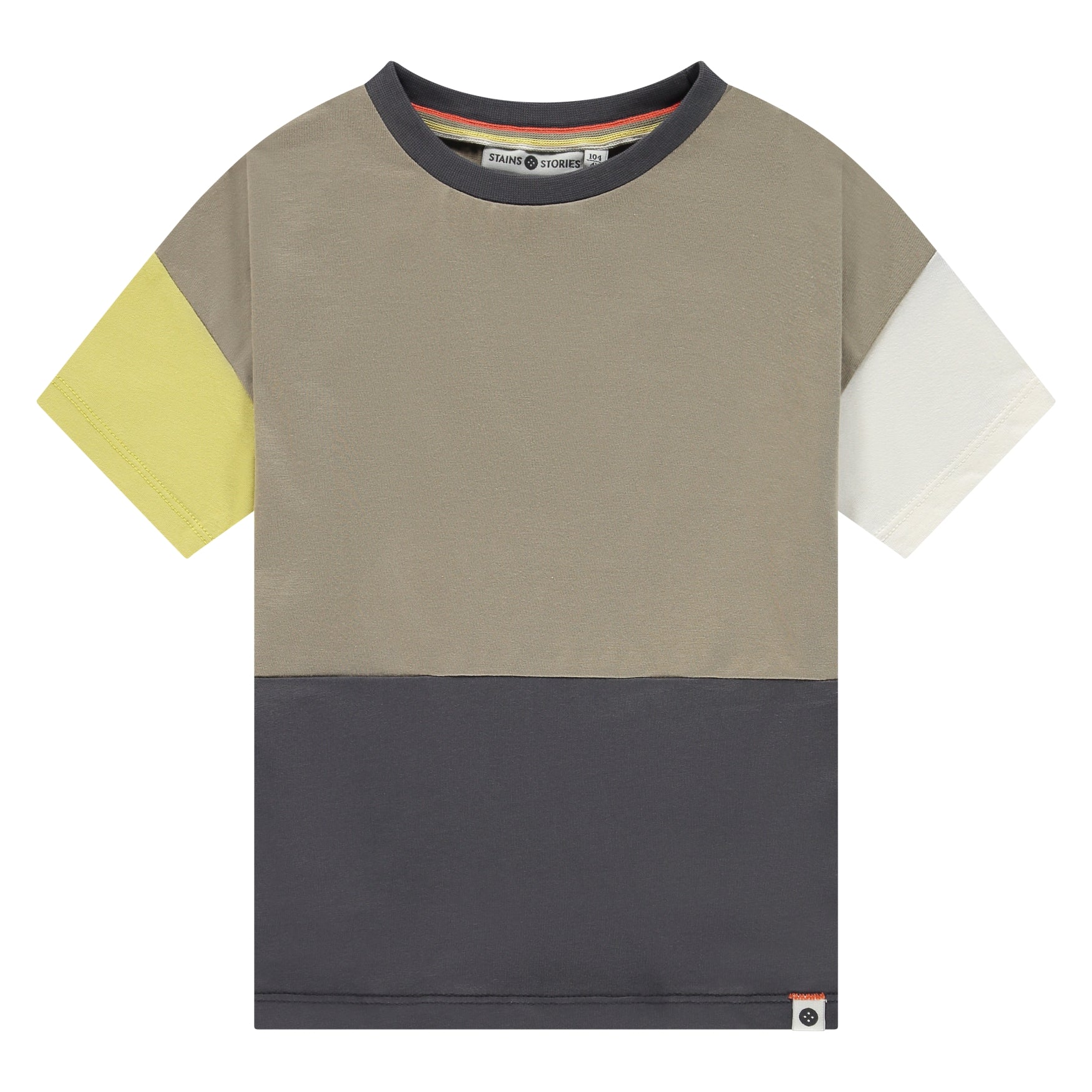 Stains & Stories Jungen T-Shirt SSA26107615 – sand