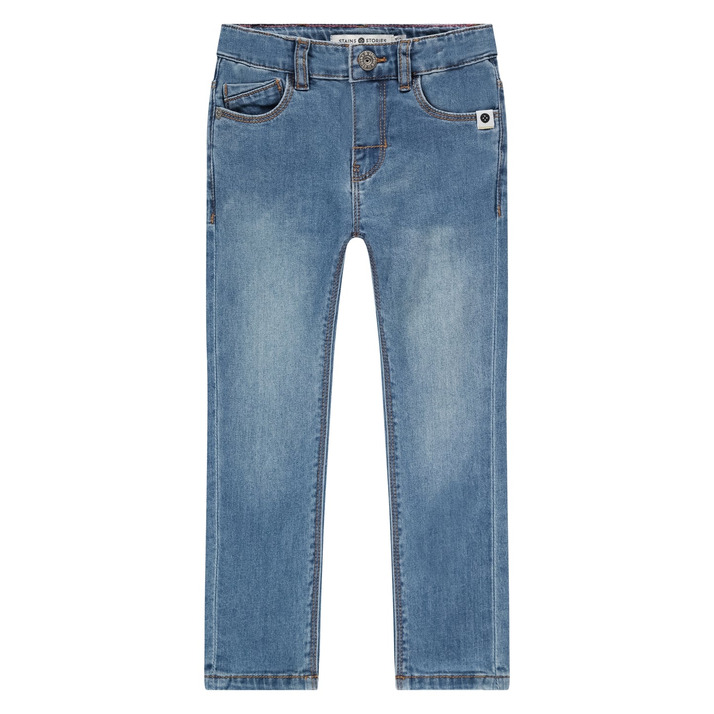 Stains & Stories Mädchen Jeans SSA26108200 – medium blue