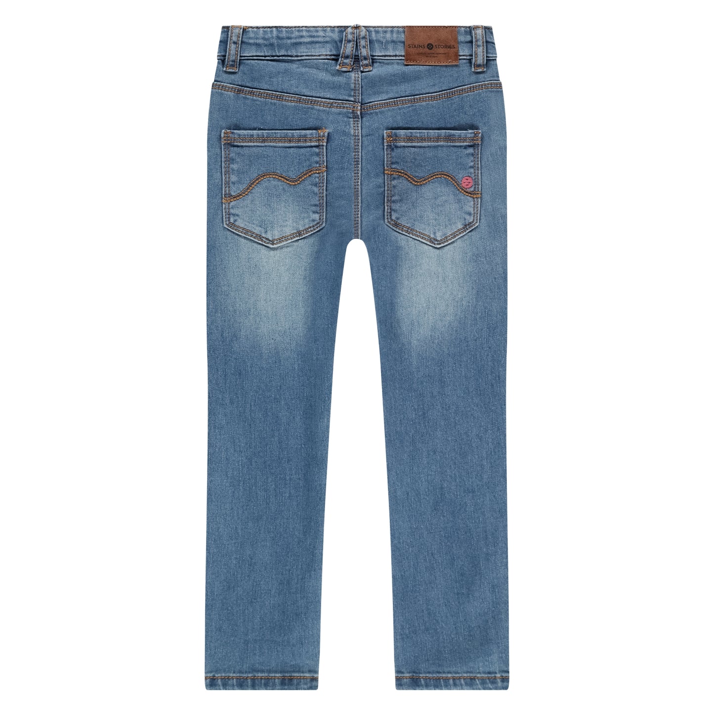 Stains & Stories Mädchen Jeans SSA26108200 – medium blue