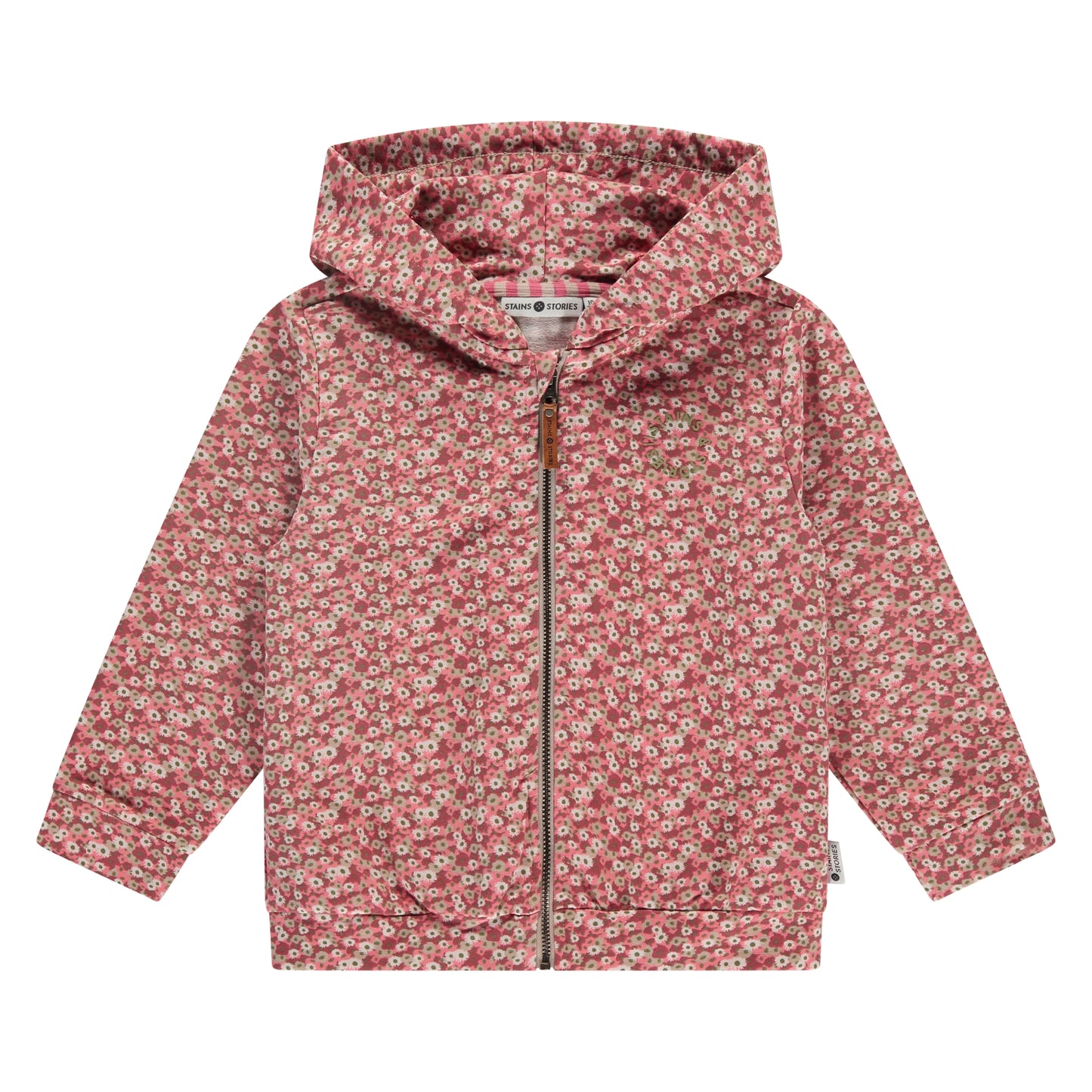 Stains & Stories Mädchen Sweat Cardigan SSA26108408 – beige