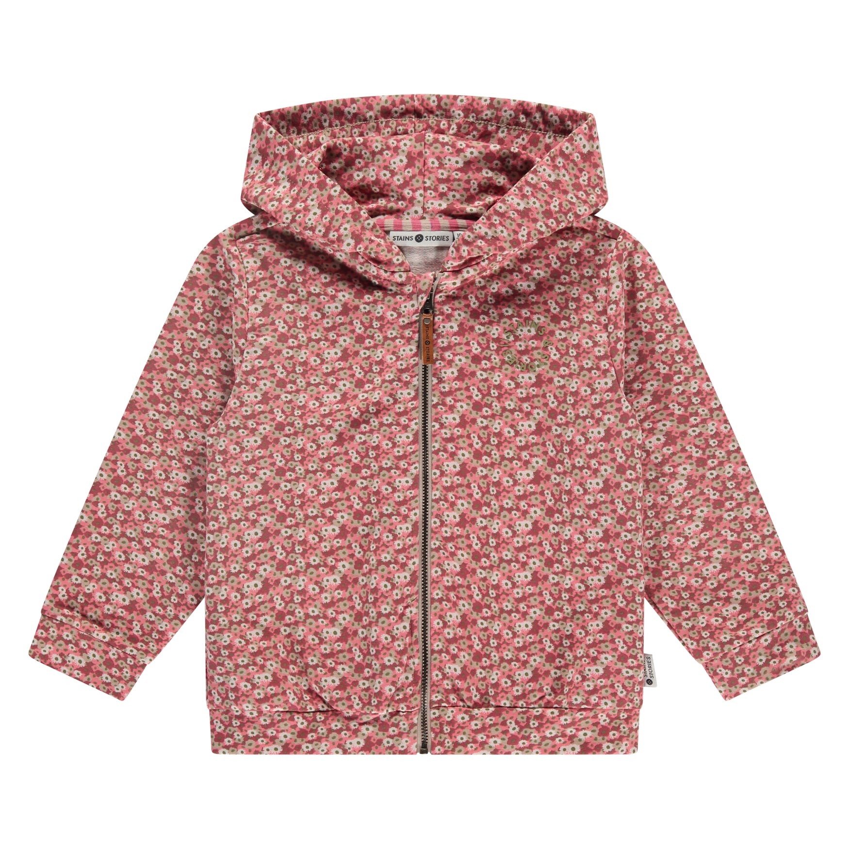 Stains & Stories Mädchen Sweat Cardigan SSA26108408 – beige