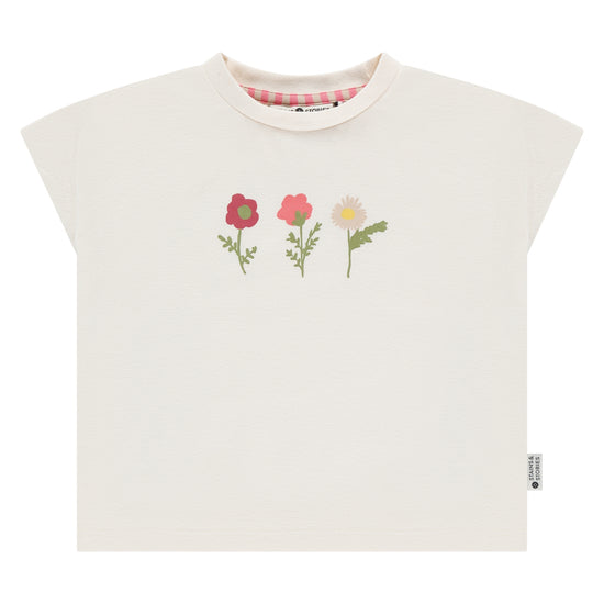 Stains & Stories Mädchen T-Shirt SSA26108610 – ivory