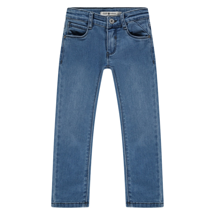 Stains & Stories Jungen Jeans SSA26207223 – medium blue denim
