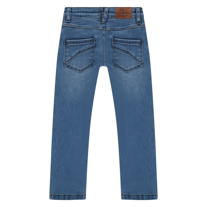 Stains & Stories Jungen Jeans SSA26207223 – medium blue denim