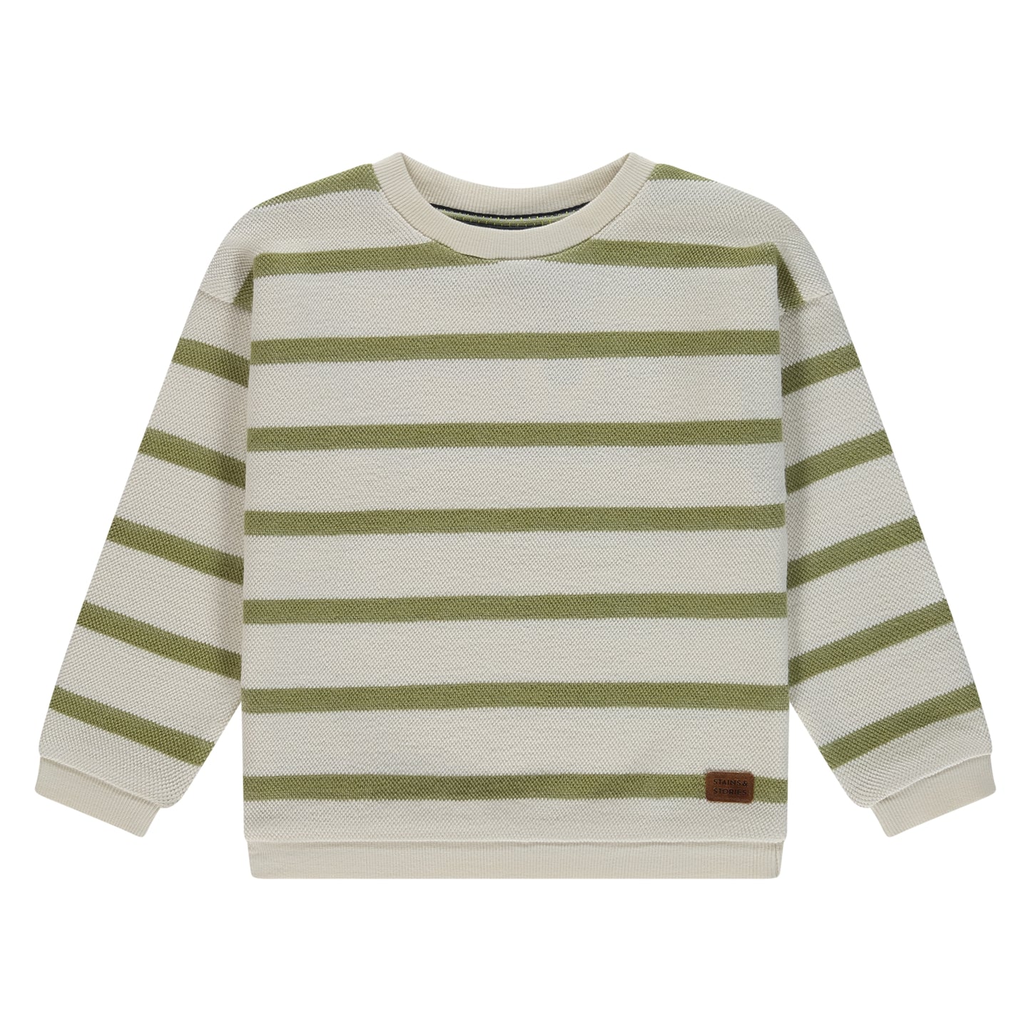 Stains & Stories Jungen Sweater SSA26207435 – grass