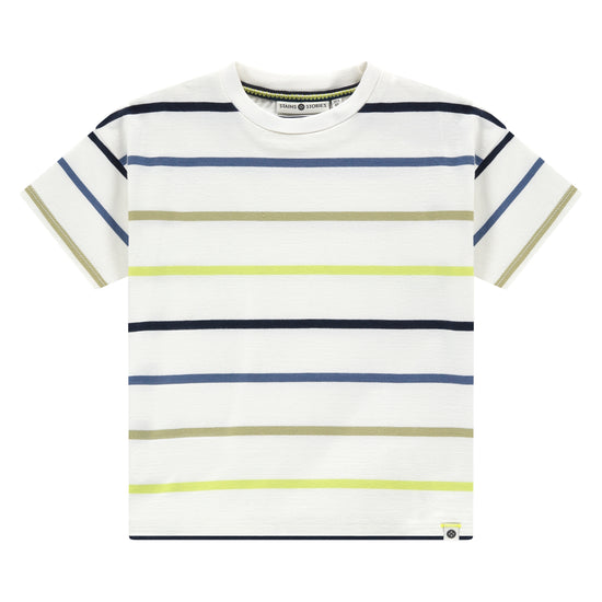 Stains & Stories Jungen T-Shirt SSA26207633 – off-white