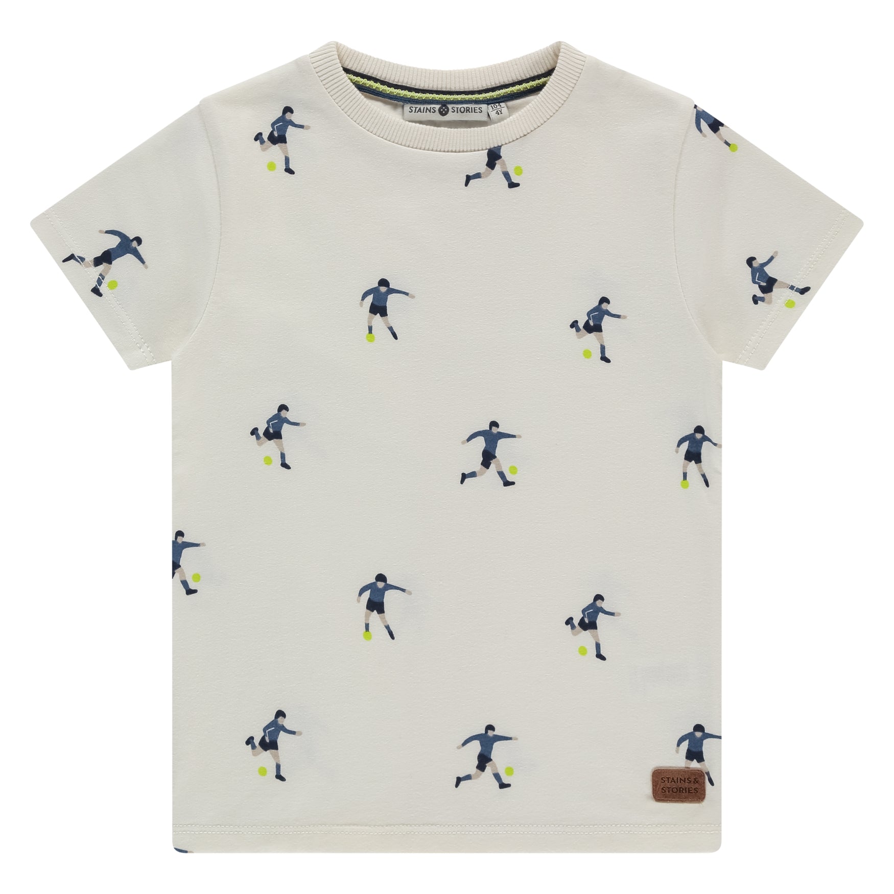 Stains & Stories Jungen T-Shirt SSA26207636 – off-white