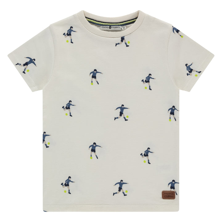 Stains & Stories Jungen T-Shirt SSA26207636 – off-white