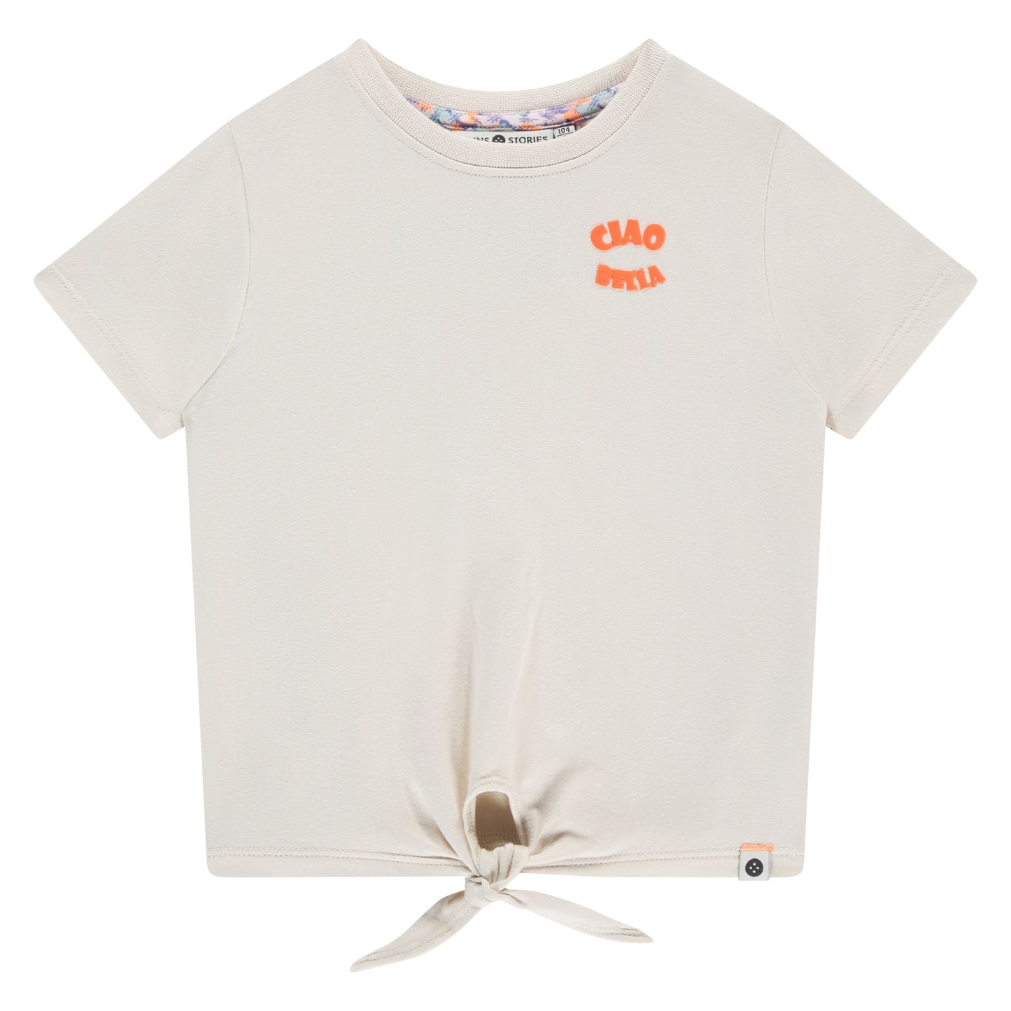 Stains & Stories Mädchen T-Shirt SSA26208622 – ivory