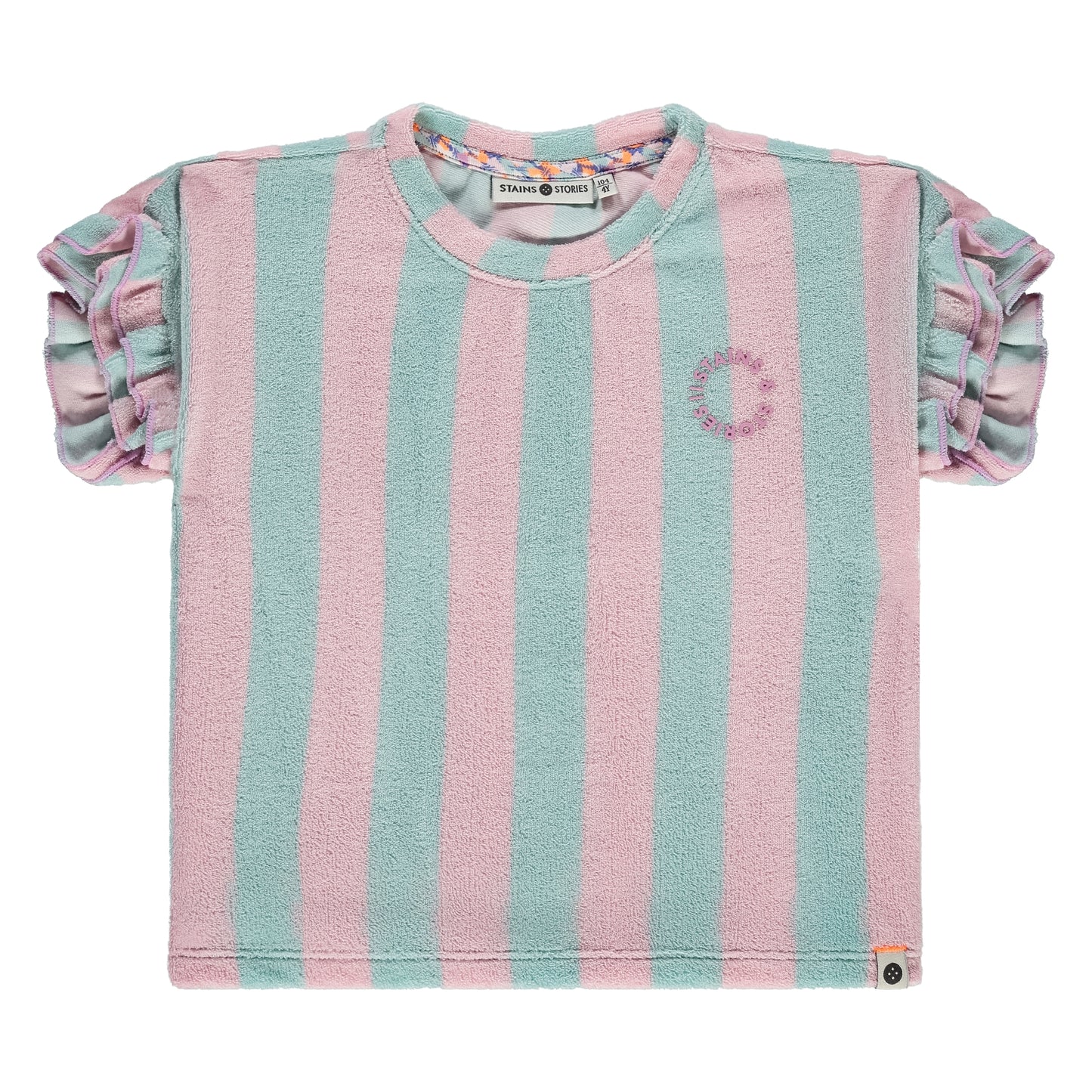 Stains & Stories Mädchen T-Shirt SSA26208624 – mint