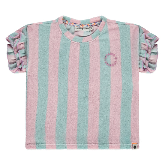 Stains & Stories Mädchen T-Shirt SSA26208624 – mint