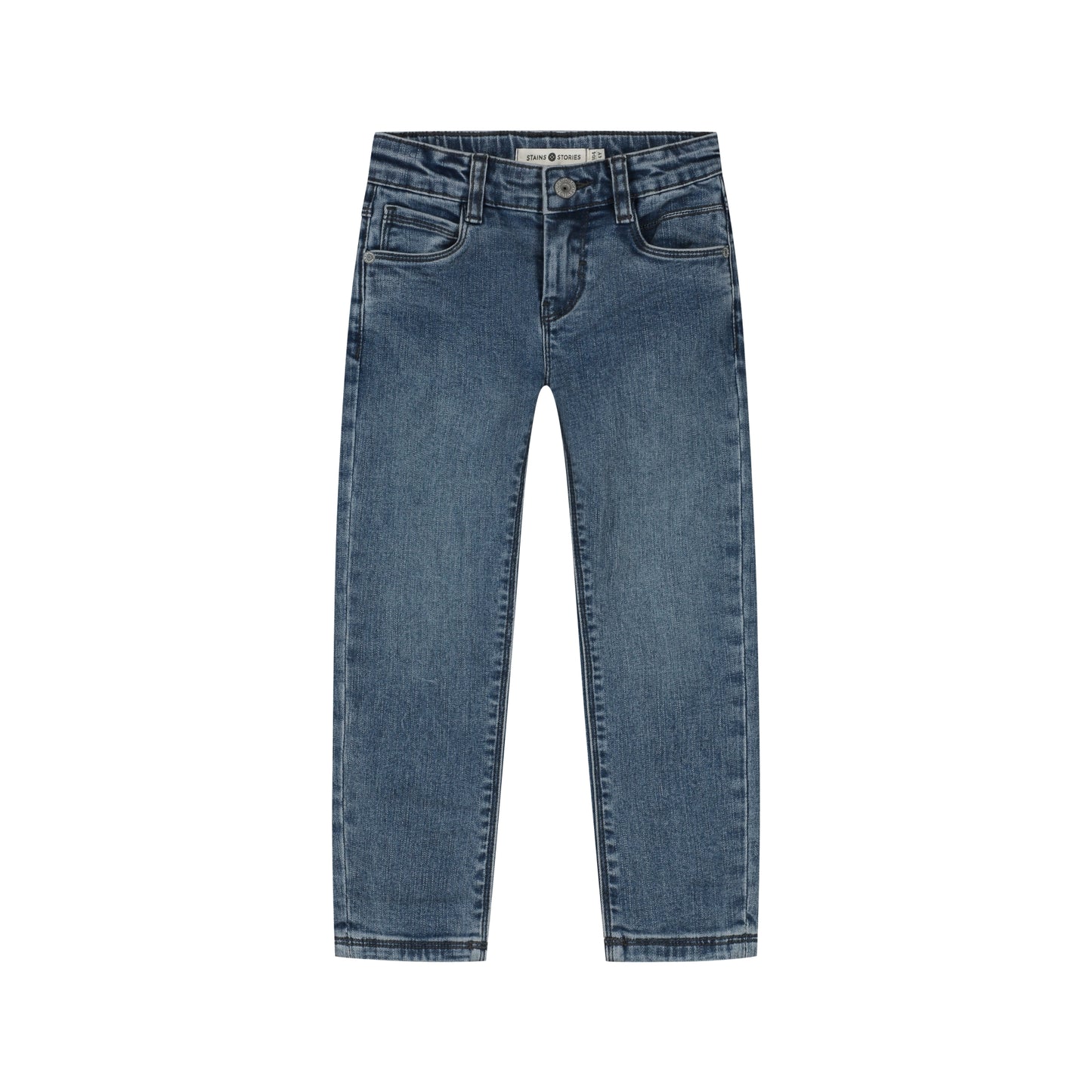 Stains & Stories Jungen Jeans SSA26407255 – mid blue denim