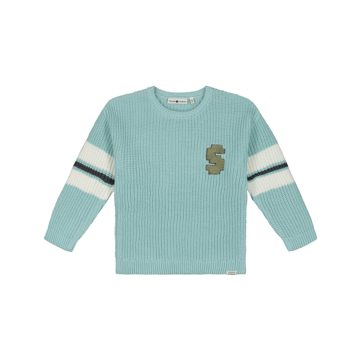 Stains & Stories Jungen Strickpullover  SSA26407352 – water