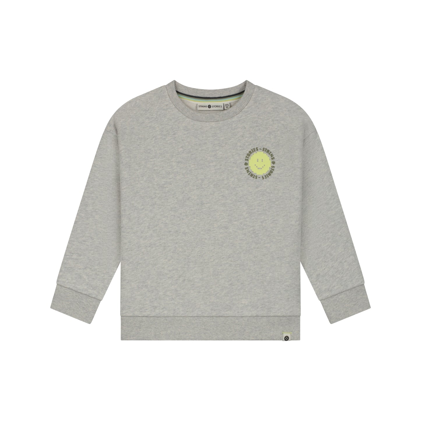 Stains & Stories Jungen Pullover SSA26407451 – light grey melee