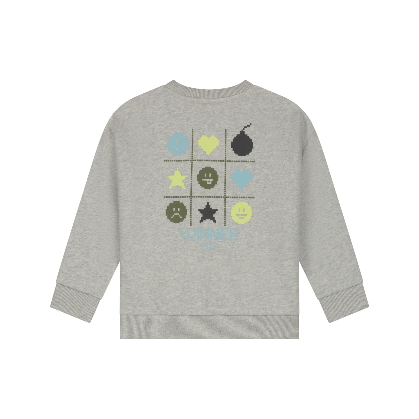 Stains & Stories Jungen Pullover SSA26407451 – light grey melee