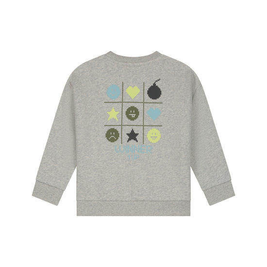 Stains & Stories Jungen Pullover SSA26407451 – light grey melee