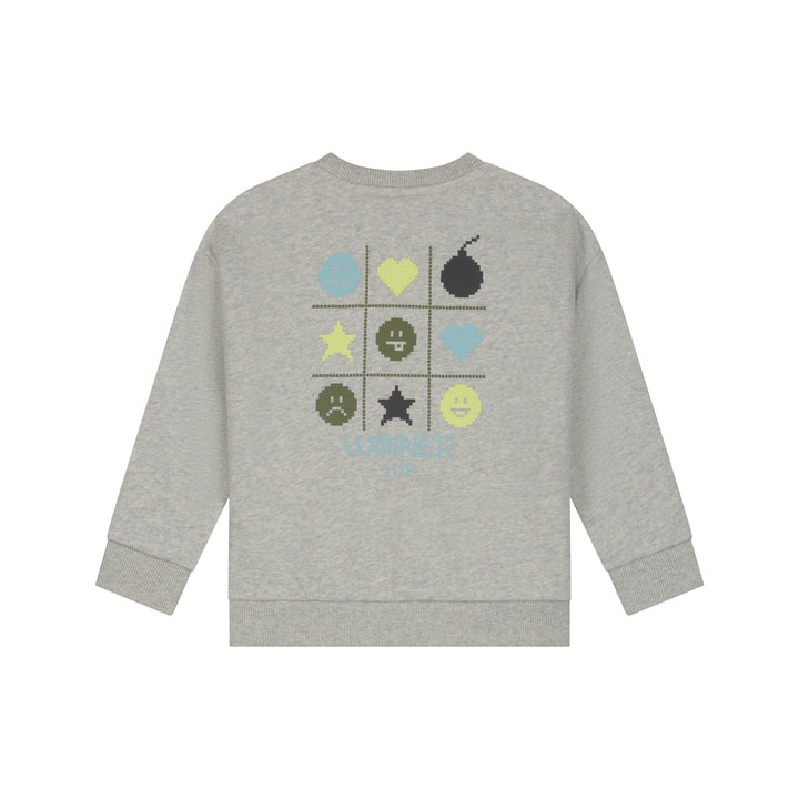 Stains & Stories Jungen Pullover SSA26407451 – light grey melee