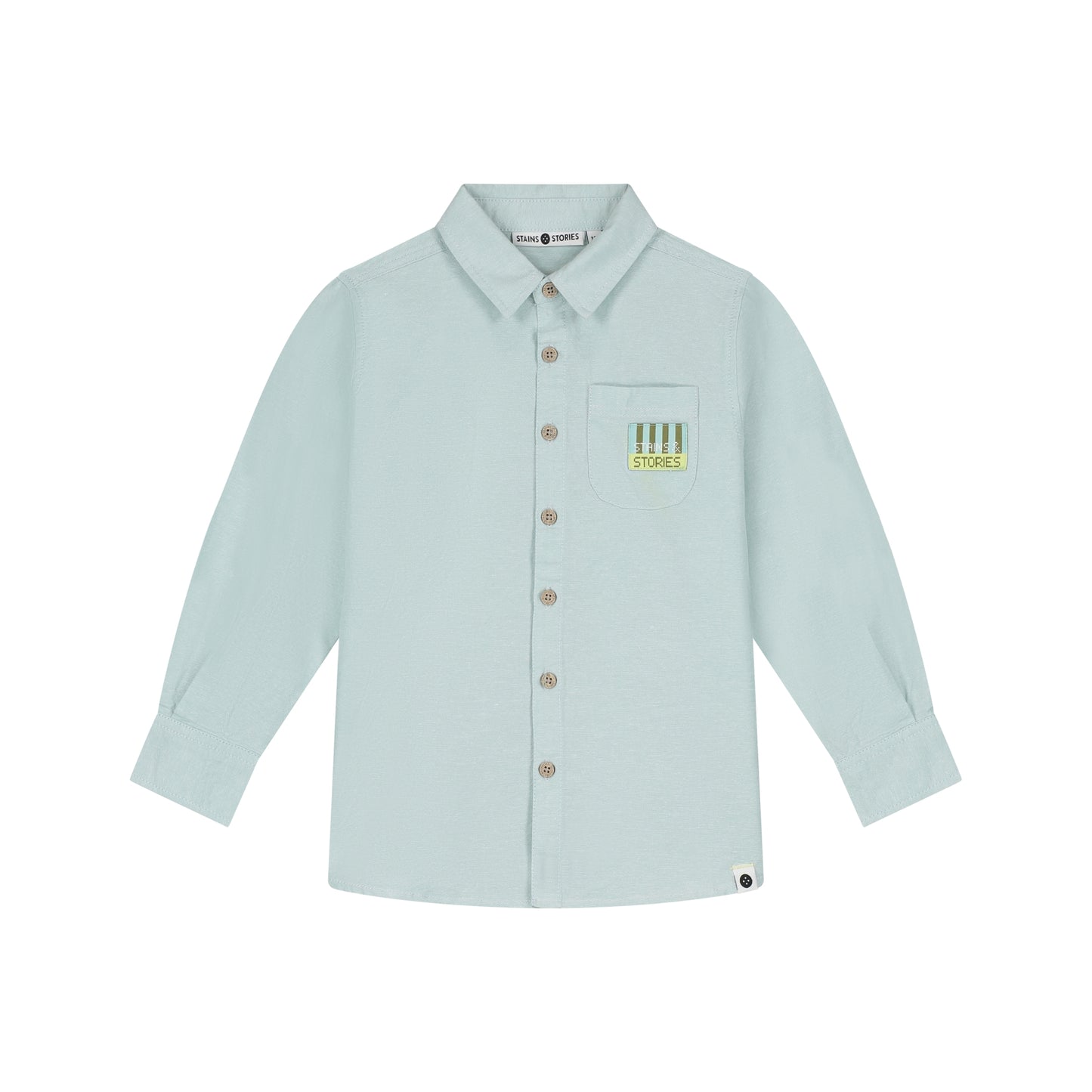 Stains & Stories Jungen Langarmshirt SSA26407555 – water