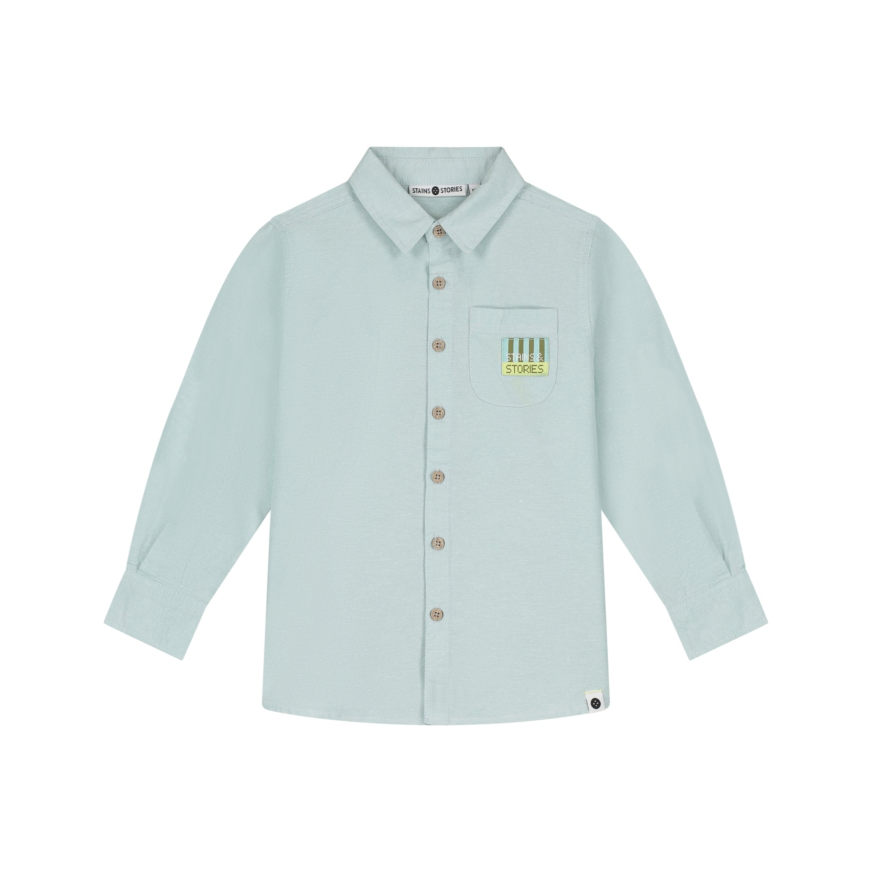 Stains & Stories Jungen Langarmshirt SSA26407555 – water