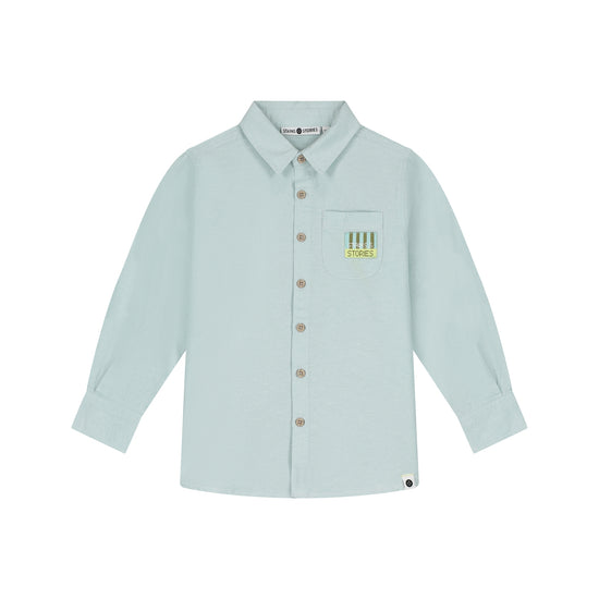 Stains & Stories Jungen Langarmshirt SSA26407555 – water