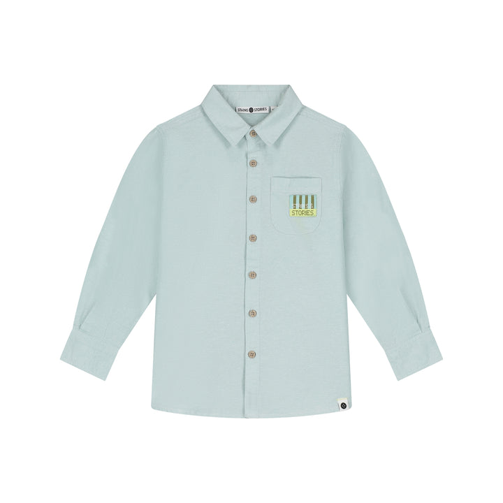 Stains & Stories Jungen Langarmshirt SSA26407555 – water