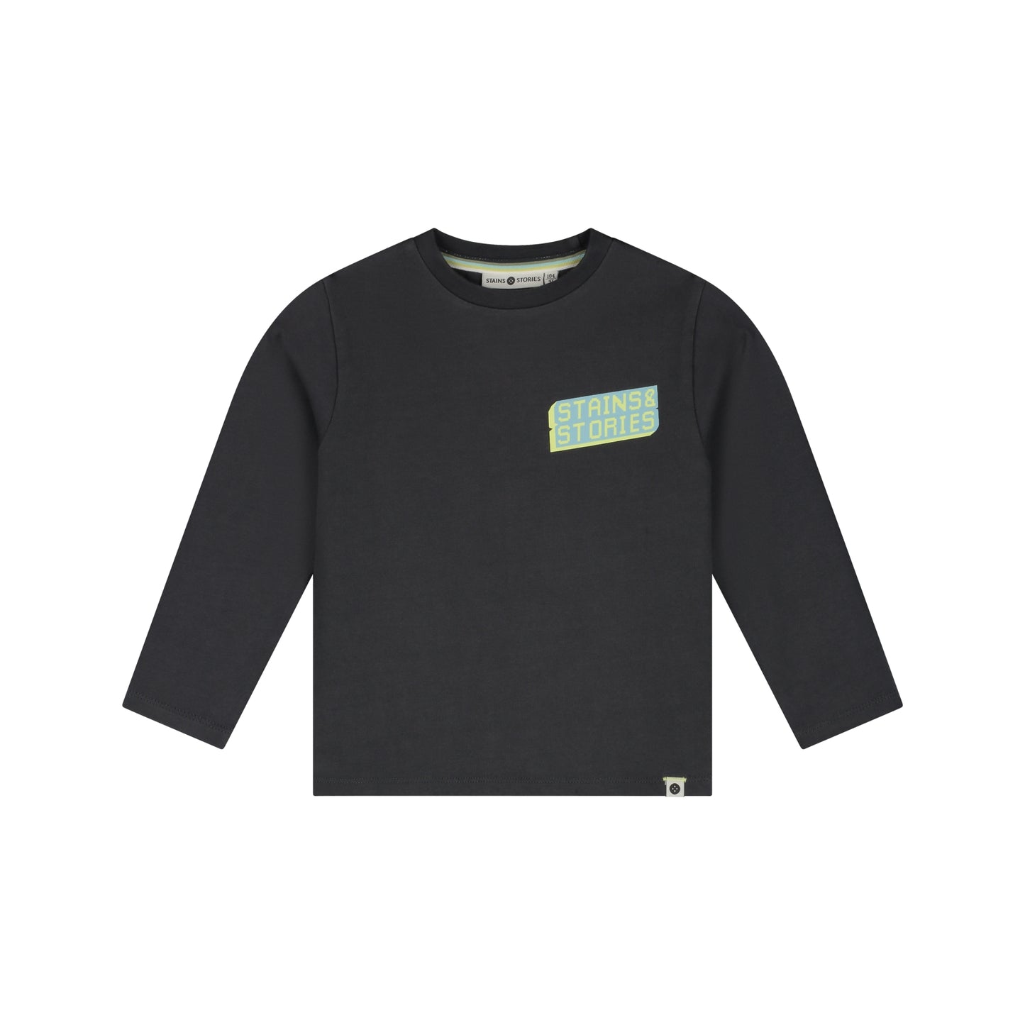 Stains & Stories Jungen Langarmshirt SSA26407659 – antra