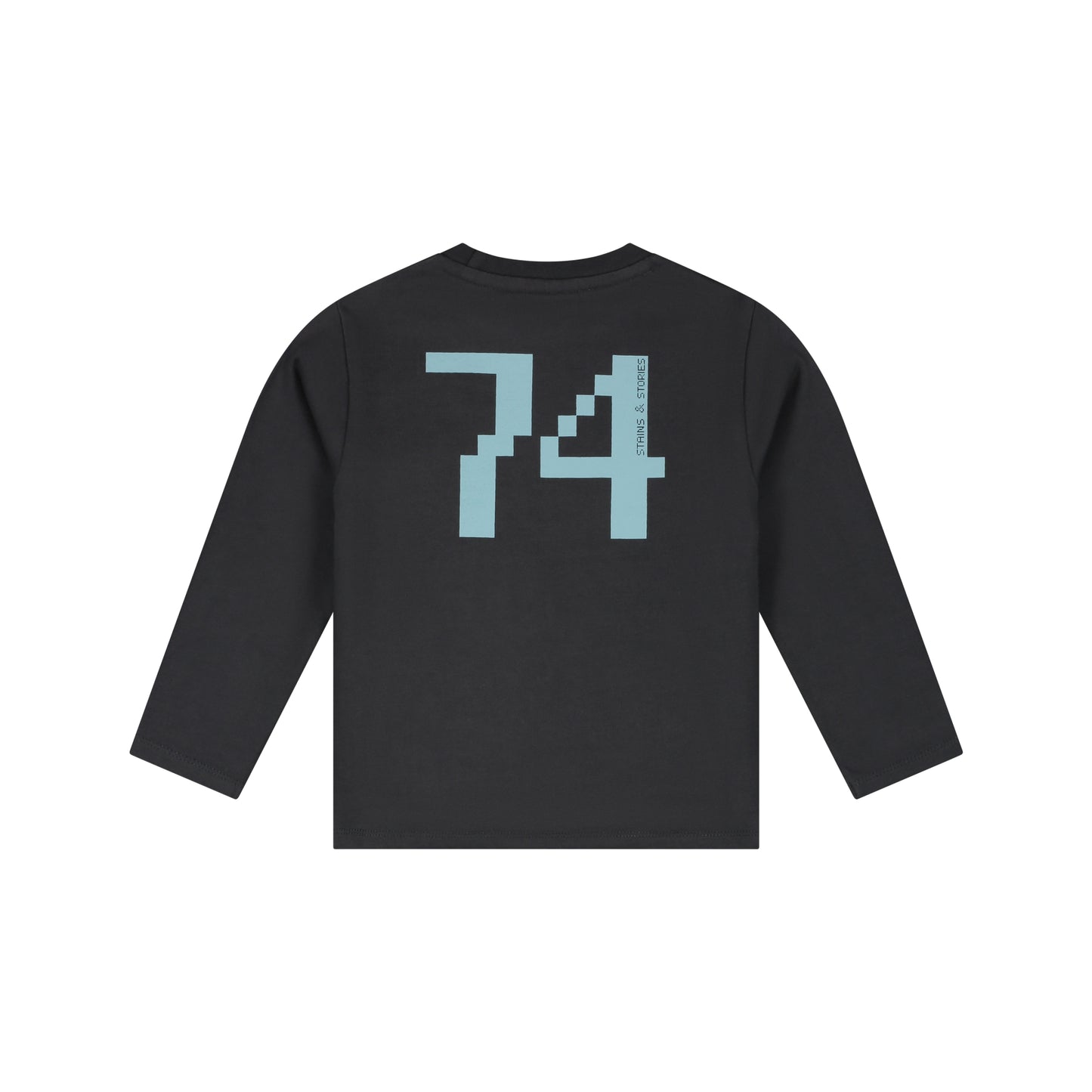 Stains & Stories Jungen Langarmshirt SSA26407659 – antra