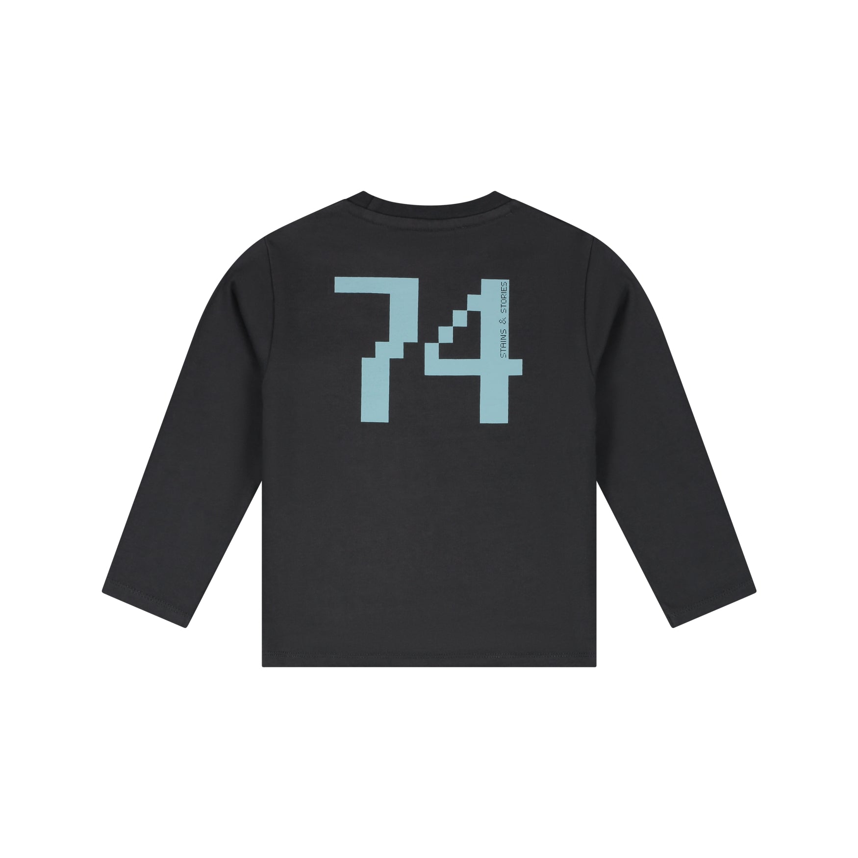 Stains & Stories Jungen Langarmshirt SSA26407659 – antra