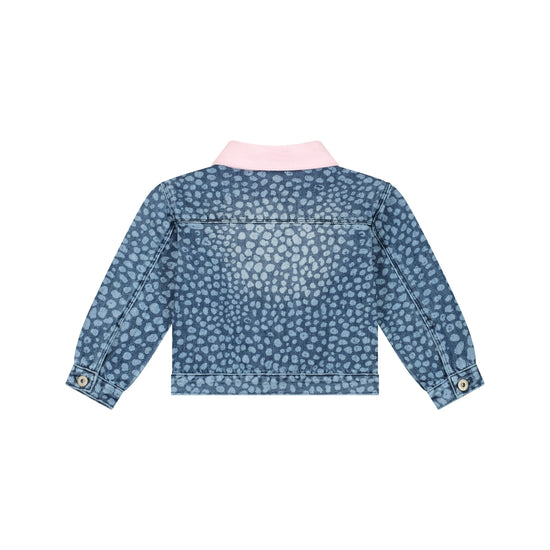 Stains & Stories Mädchen Jacke SSA26408150 – medium blue denim