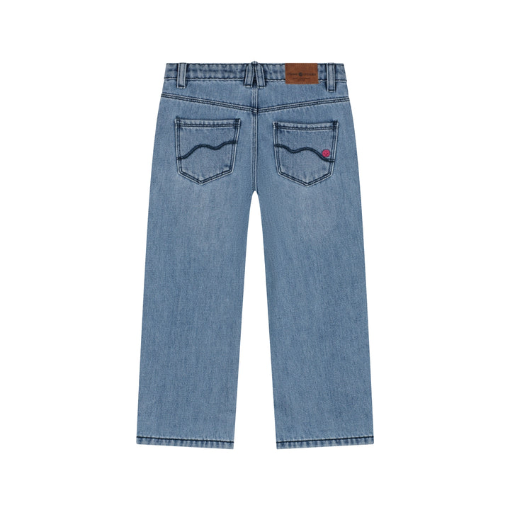 Stains & Stories Mädchen Jeans SSA26408250 – light blue denim