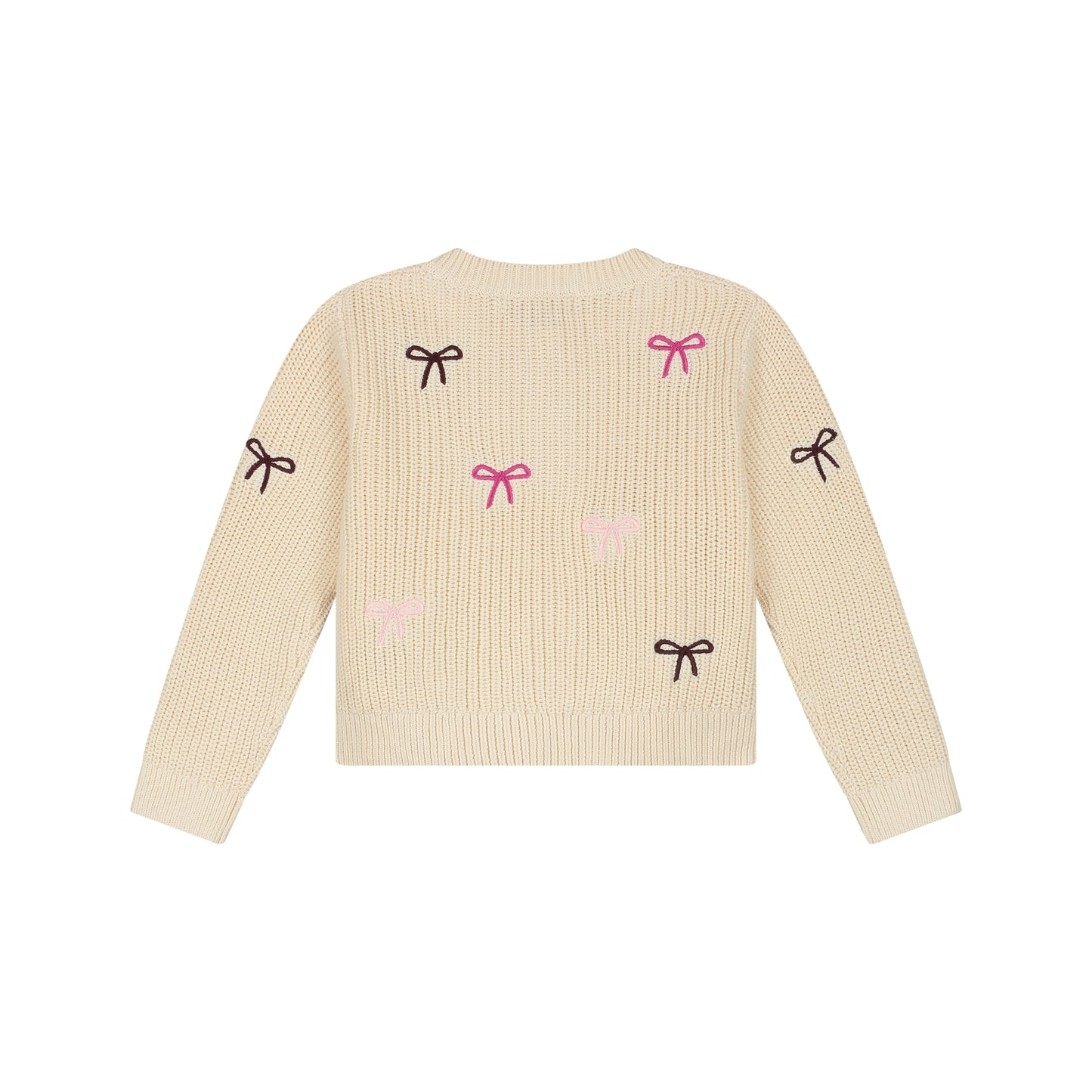 Stains & Stories Mädchen Strickjacke SSA26408350 – cream