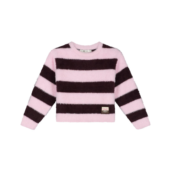 Stains & Stories Mädchen Strickpullover SSA26408352 – wine red