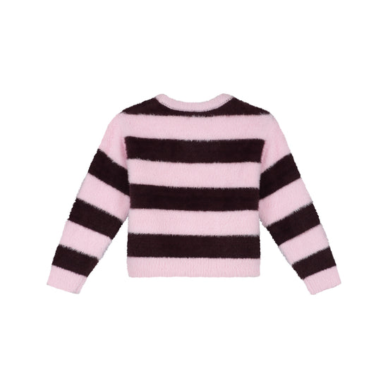 Stains & Stories Mädchen Strickpullover SSA26408352 – wine red