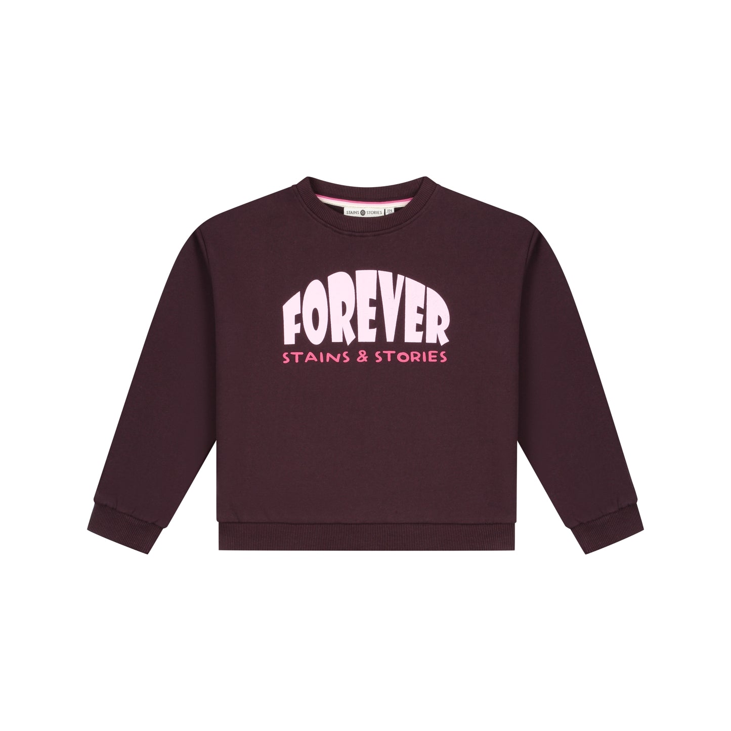 Stains & Stories Mädchen Pullover SSA26408456 – wine red