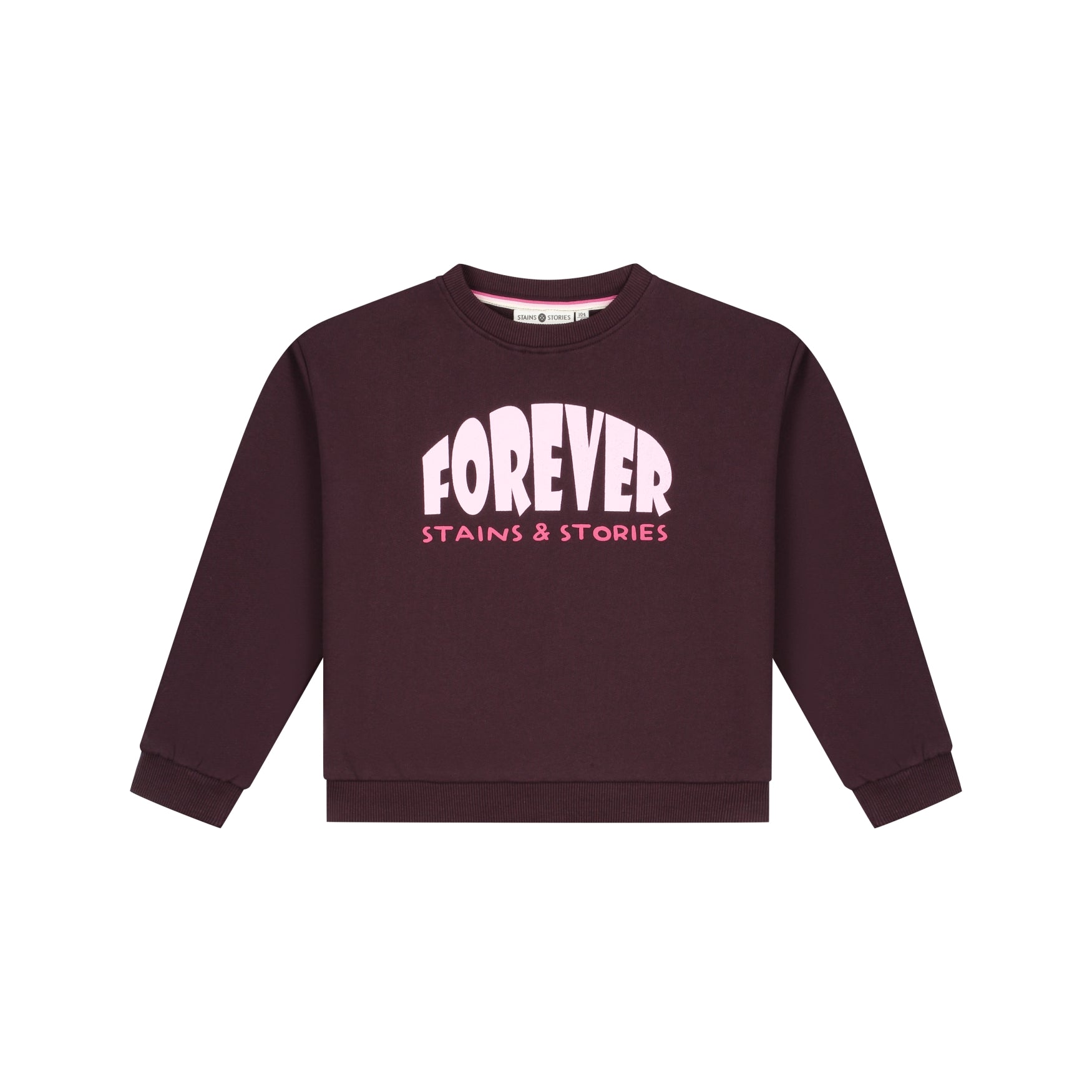 Stains & Stories Mädchen Pullover SSA26408456 – wine red