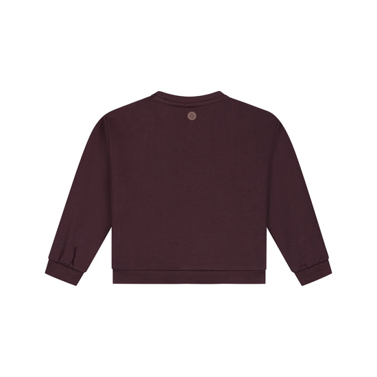 Stains & Stories Mädchen Pullover SSA26408456 – wine red