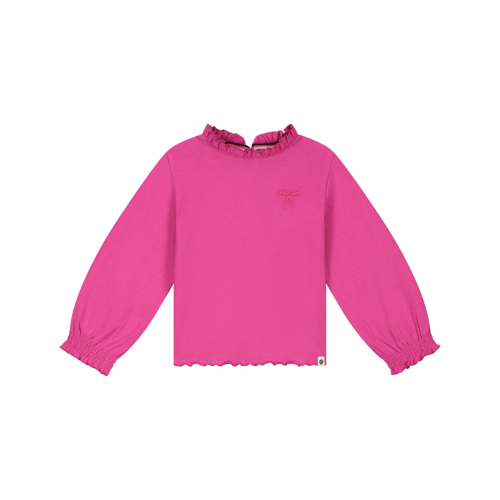 Stains & Stories Mädchen Langarmshirt SSA26408652 – magenta