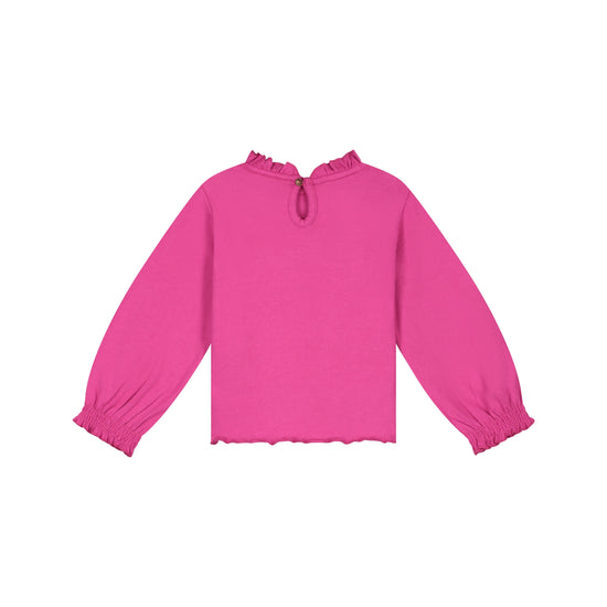 Stains & Stories Mädchen Langarmshirt SSA26408652 – magenta